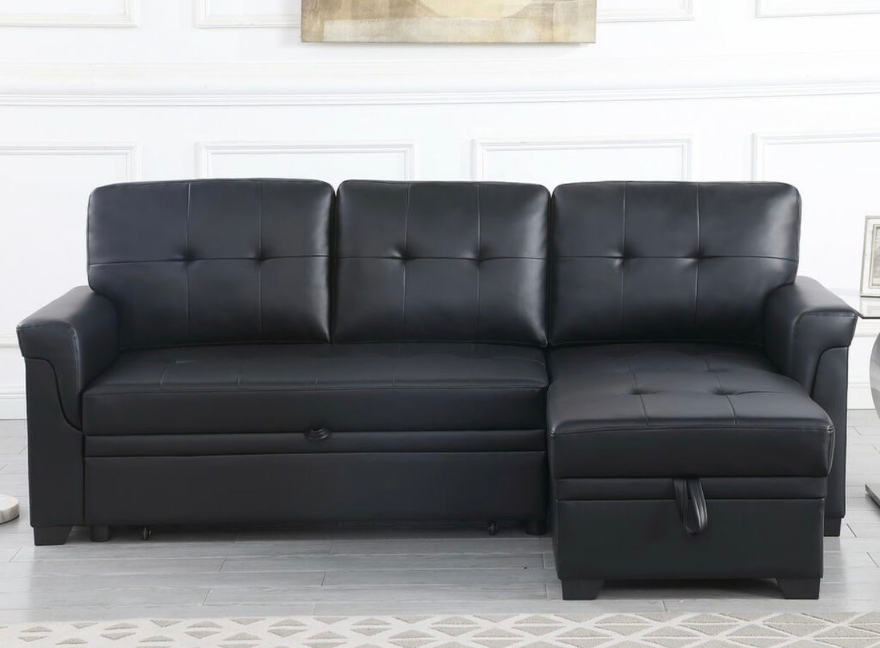 Lexi Reversible Sleeper Sectional Sofa 81347