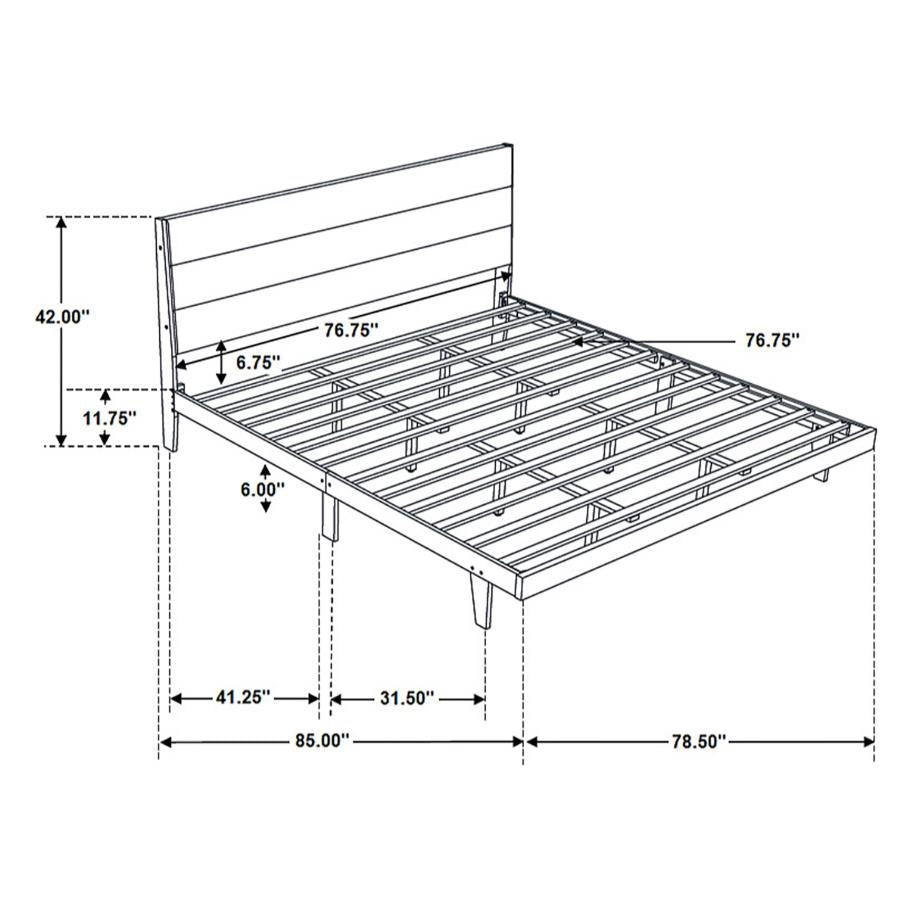 4 PCS Mays King Bedroom Set 215961KE-S4