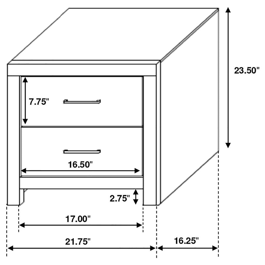 4 PCS Brantford King Bedroom Set 207040KE-S4