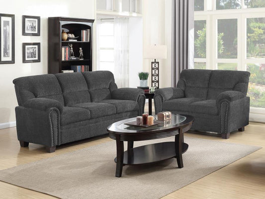 2 PCS Clementine Sofa and Loveseat 506574-S2