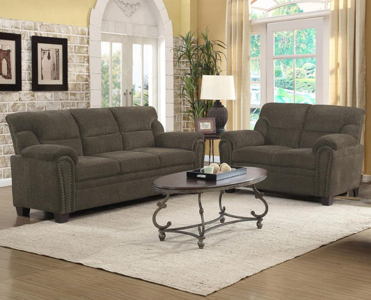 2 PCS Clementine Sofa and Loveseat 506571-S2