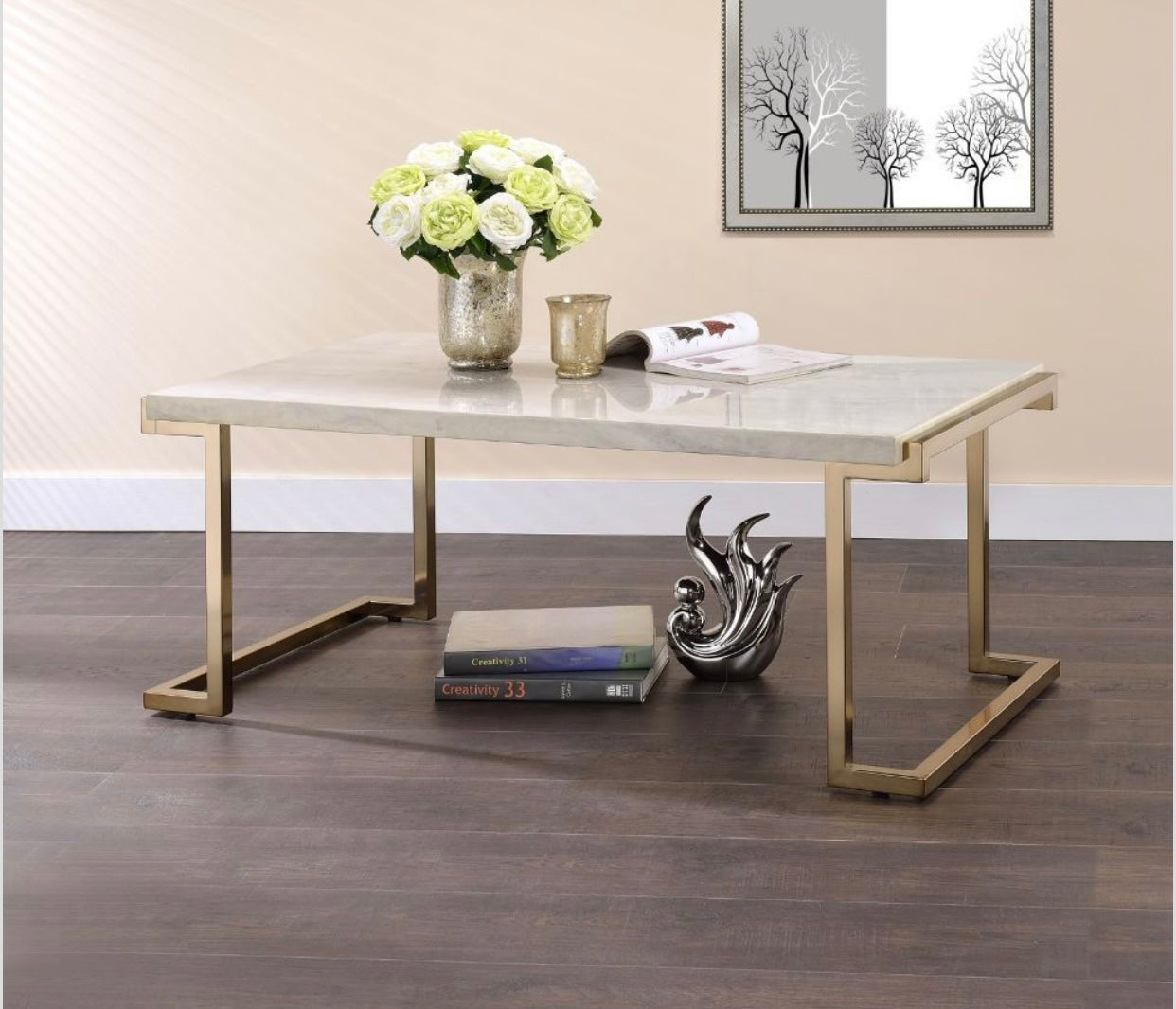 2 PCS Boice II Coffee Table and Side Table 82870