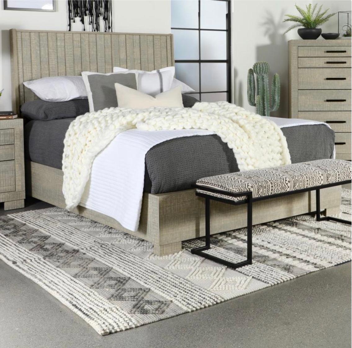 4 PCS Channing Rectangular King Bedroom Set 224341KE-S4