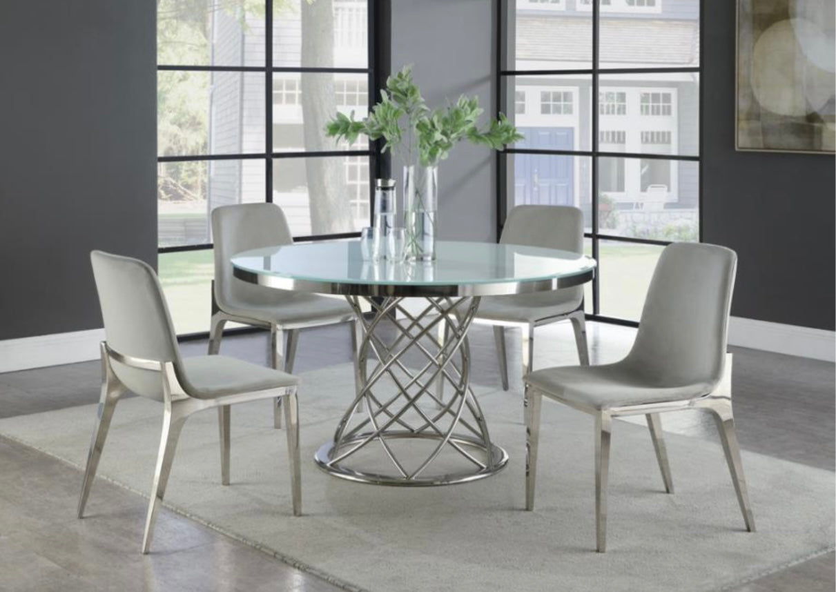 5 PCS Irene Dining Table Set 110401-S5