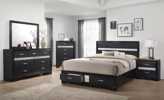 4 PCS Miranda King Bedroom Set 206361KE-S4