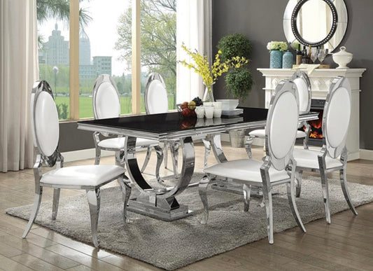 7 PCS Antoine Dining Table Set 107871-S5