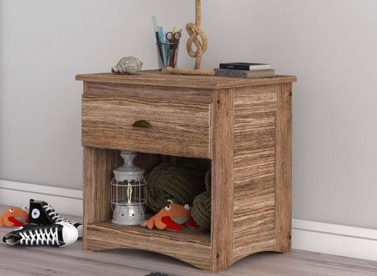 Sand 1 Drawer Nightstand 4160