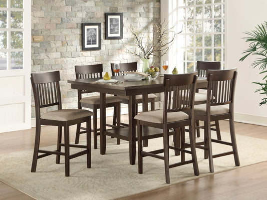 7 PCS Dining Table Set Balin Collection 5716