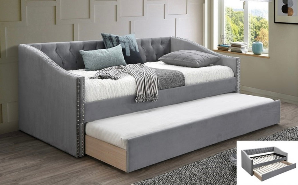 CAMA DE DIA + TRUNDLE C/ SLATS F9456