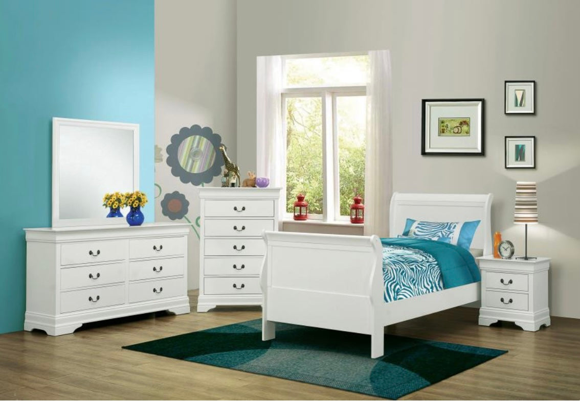 Quarto com 2 Camas de Solteiro 2147 W - Coleção Mayville