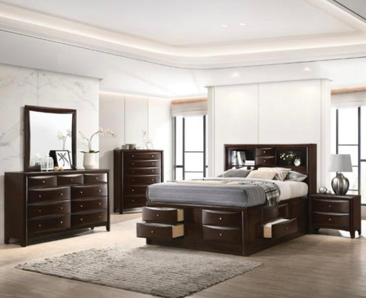 4 PCS Phoenix Queen Bedroom Set 200409Q-S4