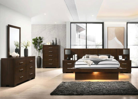 4 PCS Jessica Minimalistic King Bedroom Set 200711KE-S4