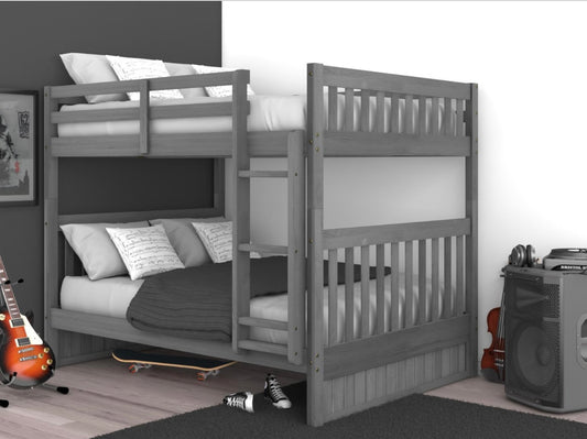 KD Full/Full Bunk Bed Charcoal 83215R