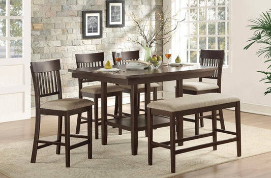 6 PCS Dining Table Set Balin Collection 5716