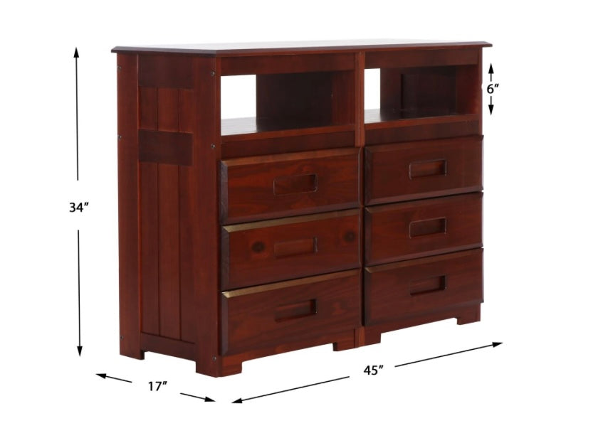 Entertainment Dresser Merlot 2871