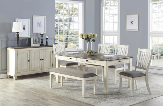 6 PCS Dining Table Set Granby Collection 5627NW-72