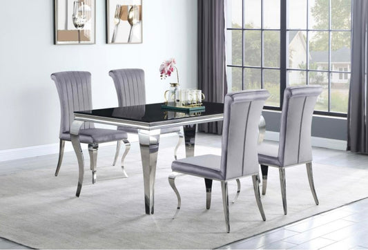 5 PCS Carone Dining Table Set 105071-S5G